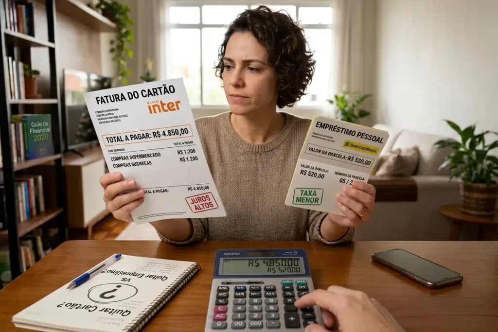 Qual Dívida Quitar Primeiro: Cartão ou Empréstimo Pessoal